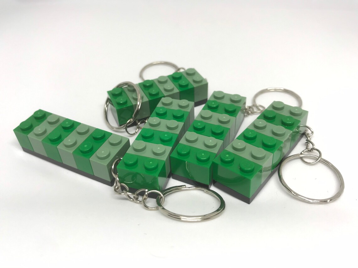 Bulk 40 Packs of LEGO Keychain Colourfull 25 Packs Etsy