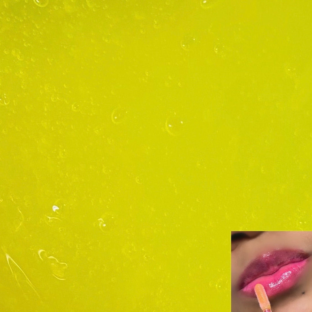 Color Changing Lip Gloss Base, Yellow PH Lip Gloss, Wholesale Ready to