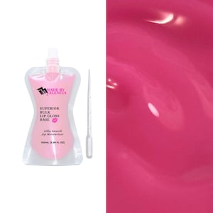 Lipgloss Base, 100 ml, rosa Lipgloss, gebrauchsfertiger Großhandel, MBV Euphoria, Start ein Lipglossgeschäft, Weiterverkauf in Ihrem Boutique-Shop