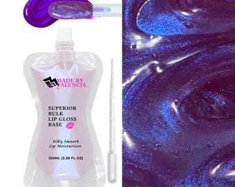 Base de brillant à lèvres | Violet avec décalage bleu | Twilight - Pour plus de 10 tubes