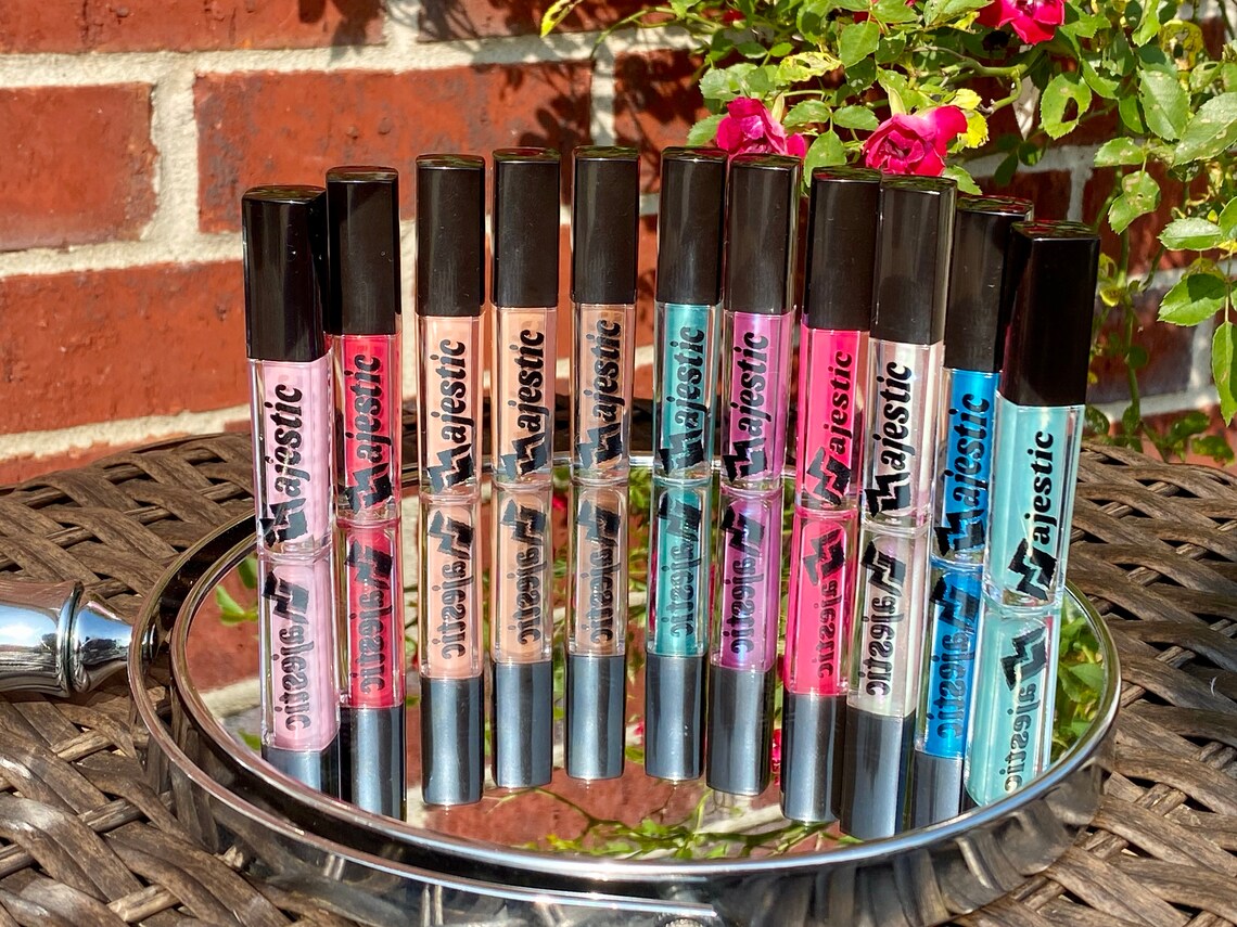 Lip Gloss Base Samples 40 Colors Wholesale Lip Gloss Etsy