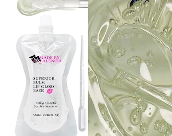 Lip Gloss Base | Clear | Glow - Makes 10+ Tubes