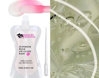 Color Changing Lip Gloss Base | PH | clear to pink | Rogue - Makes 10+ Tubes