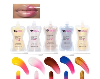Lip Gloss Base | Color Changing Bundle | Fills 50+ Tubes