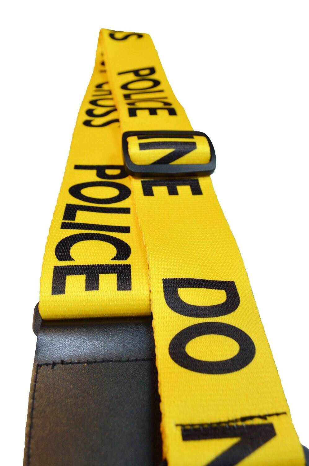 Police clearance guitar strap