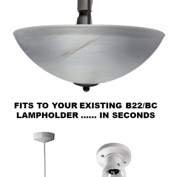 Glass Ceiling Shade Etsy UK