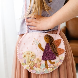Felt Fairy Handbag Sewing Pattern | Kids DIY Craft Tutorial (PDF Download)