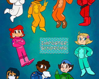Imposter Syndrome Sticker Sheet