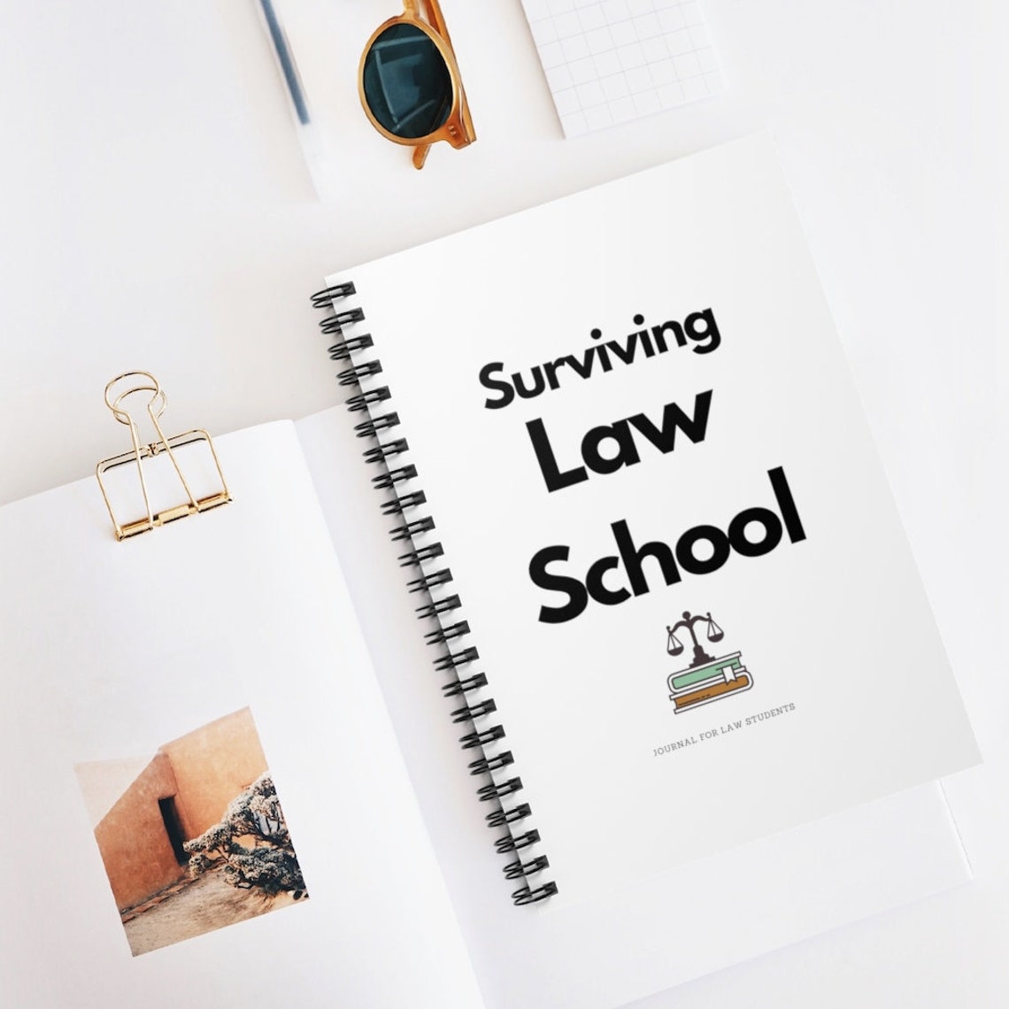 Journal for Law Students Spiral Notebook Ruled Line Gifts Etsy