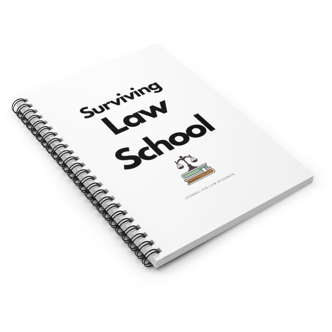 Journal for Law Students Spiral Notebook Ruled Line Gifts Etsy