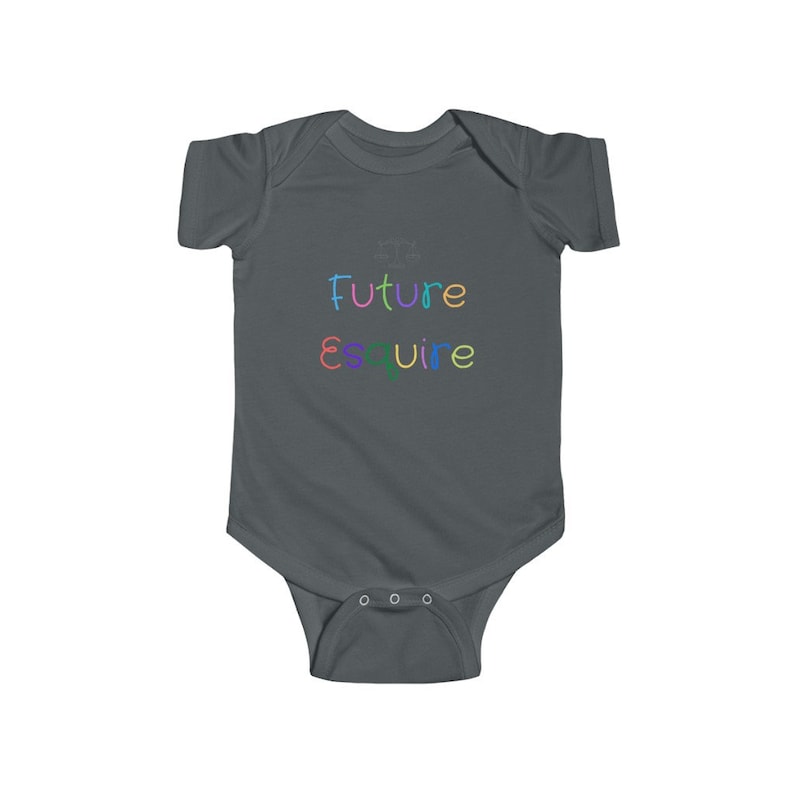 Future Esquire Infant Fine Jersey Bodysuit Lawyer Gifts Baby Shower Gift
