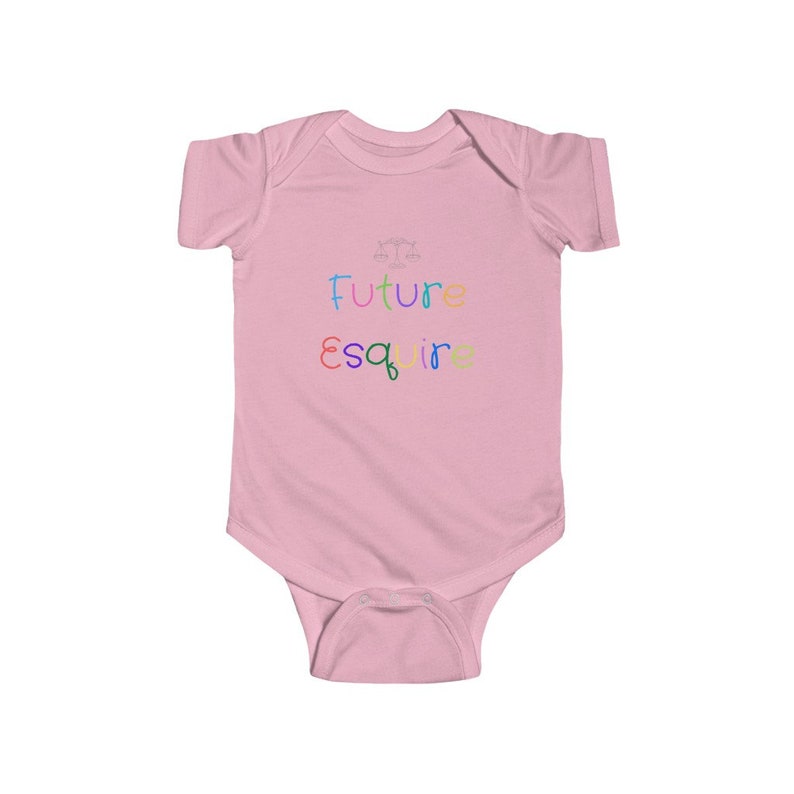 Future Esquire Infant Fine Jersey Bodysuit Lawyer Gifts Baby Shower Gift