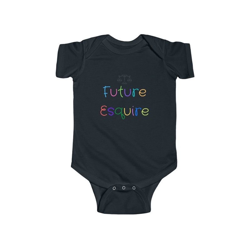 Future Esquire Infant Fine Jersey Bodysuit Lawyer Gifts Baby Shower Gift