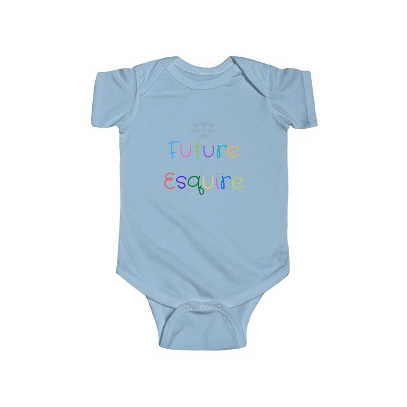 Future Esquire Infant Fine Jersey Bodysuit Lawyer Gifts Baby Shower Gift