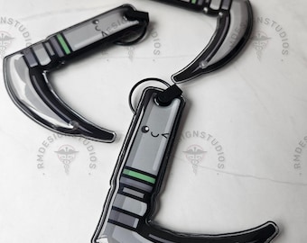 One Laryngoscope Character Flashlight • Cute RT Badge Light • Respiratory Therapist Gift • ONE Flashlight