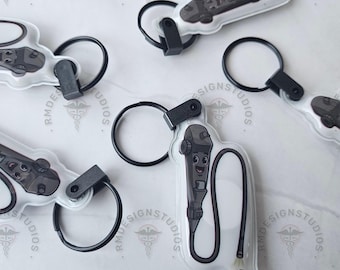 One Bronchoscope Flashlight | RT Badge Flashlight | Respiratory Therapy Gift | Night Shift Essential