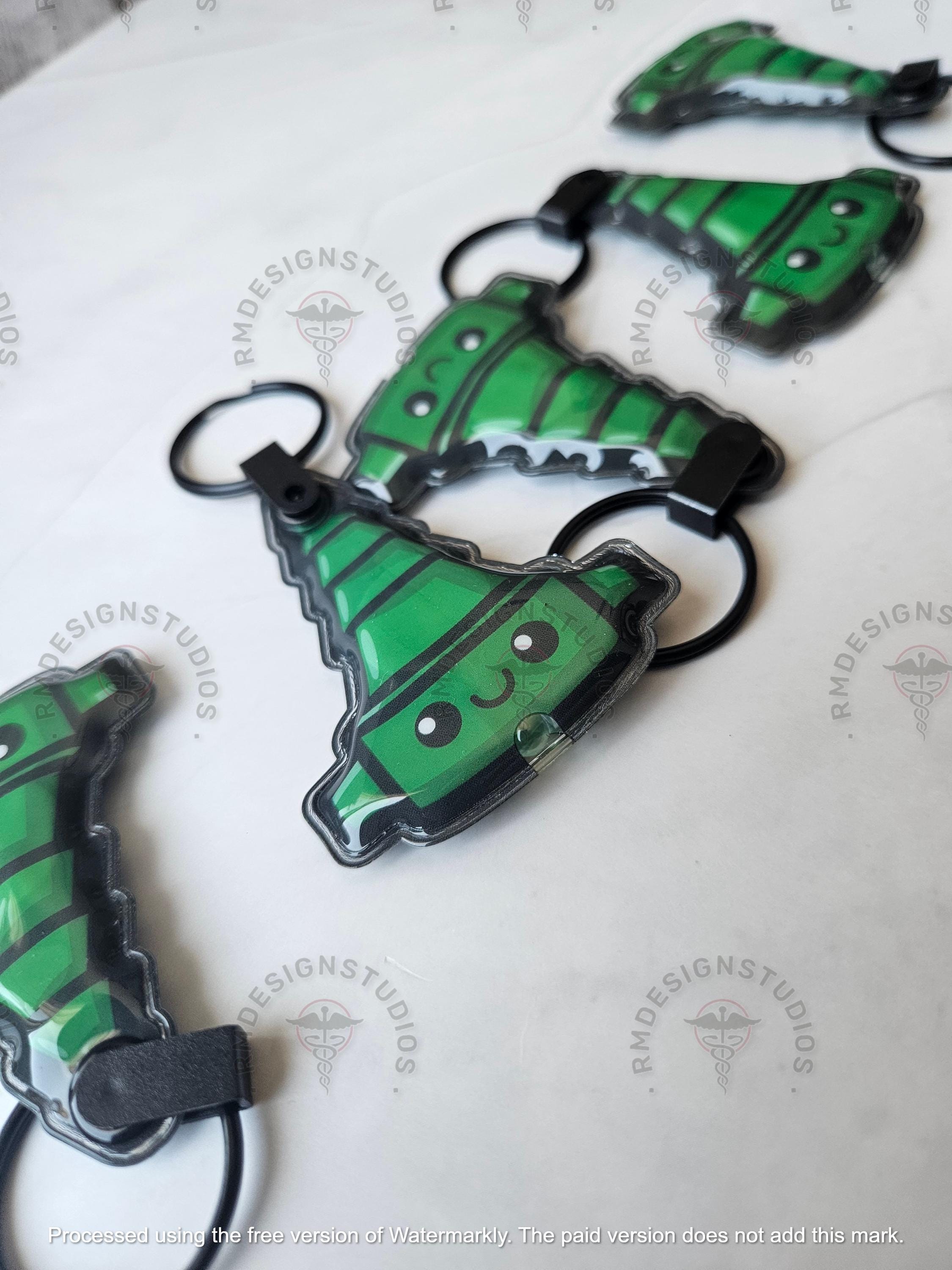 One Christmas Tree Flashlight – Badge Reel Flashlight for Respiratory ...