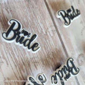 Bride Shoe Charm – Elegant & Cute Wedding-Themed Accessory