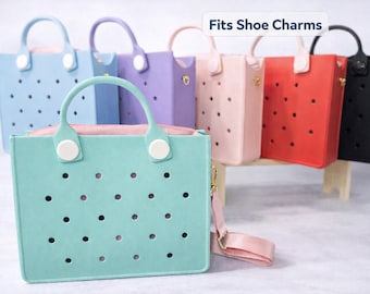 Charm Tote Bag, Large Charm Bag, Pin Display Bag, Nurse Bag, RT Accessories Bag, Charm Organizer Bag, Waterproof Work Tote