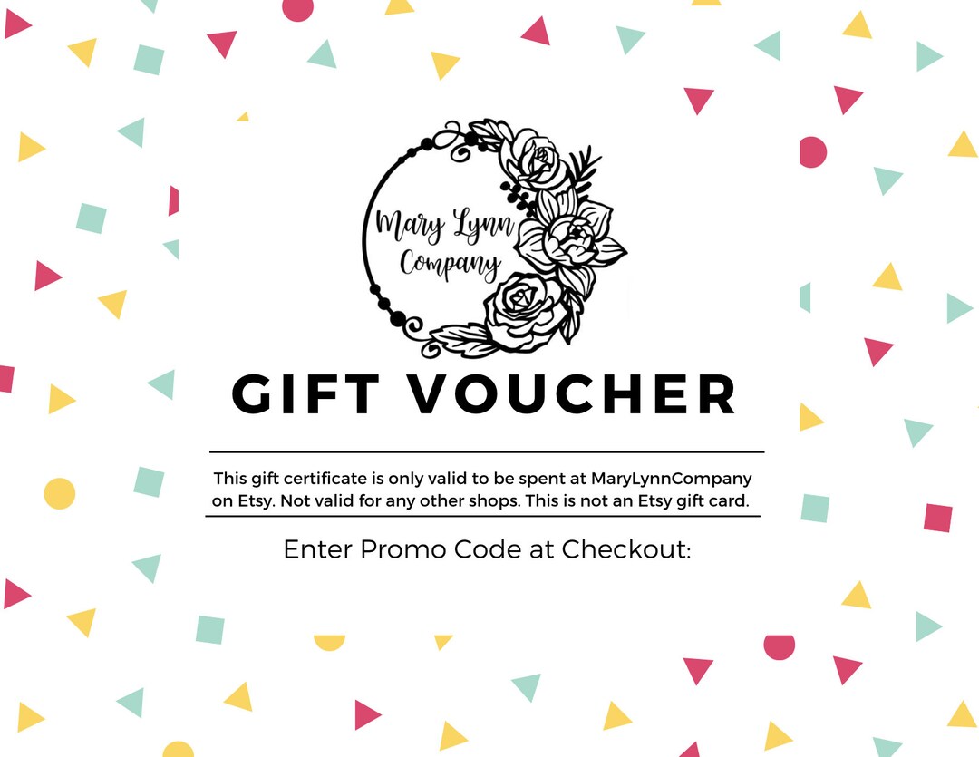 Fifty Dollar Gift Certificate