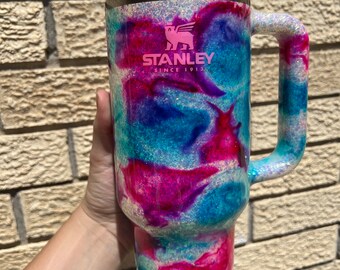 purple tie dye stanley tumbler｜TikTok Search