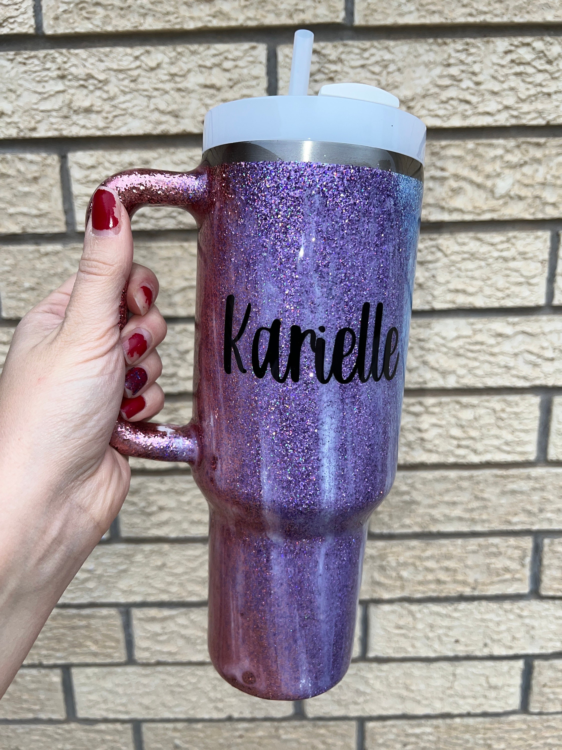 Beautiful Purple Stanley In-stock! Click Link To Get Yours, Dont Miss Out!  - Stylish Stanley Tumbler - Pink Barbie Citron Dye Tie