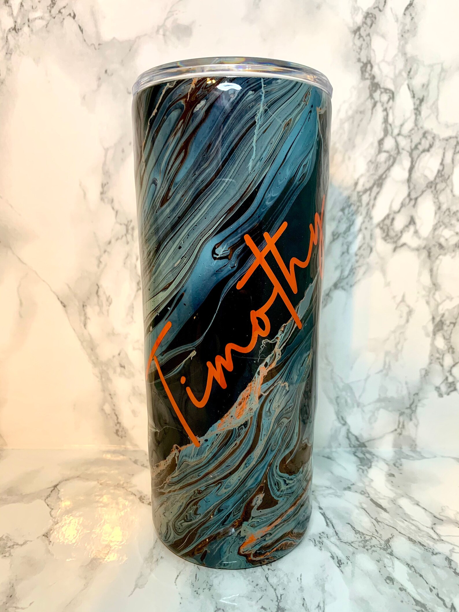 Custom Black Based Hydrodip Tumbler HydroDip Tumbler Etsy