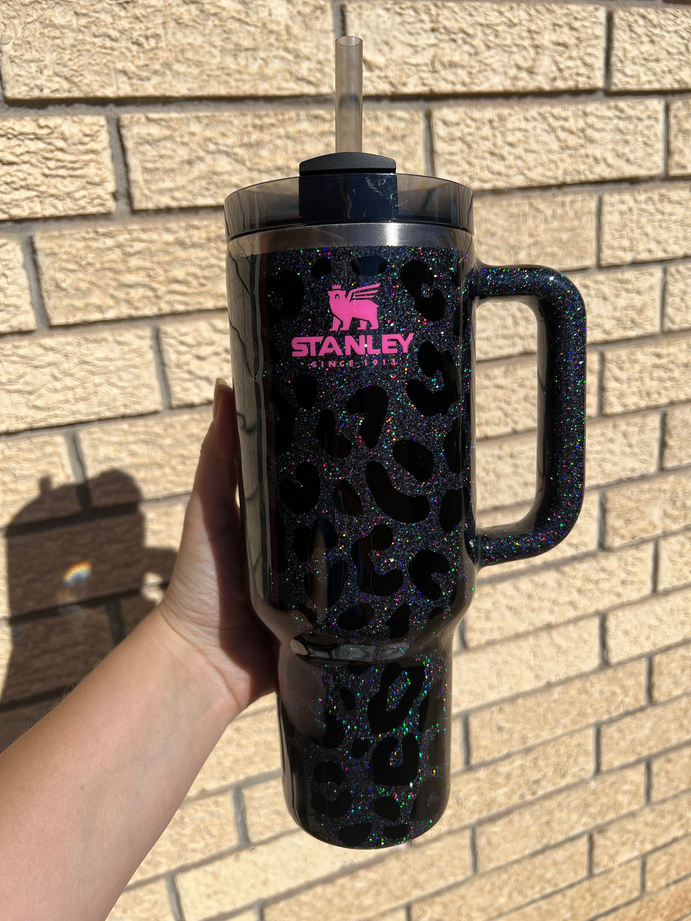 Best Day Leopard Stanley Dupe Tumbler