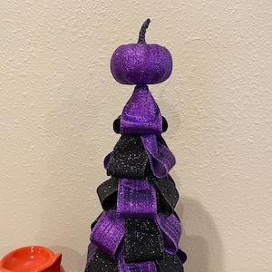 Purple Pumpkin  Centerpiece