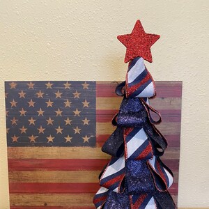 4th of July Red Star Centerpiece