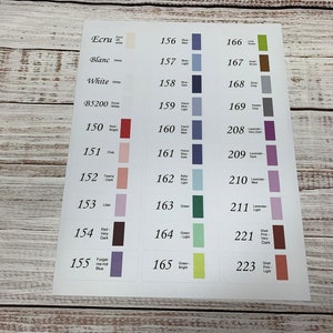 Labels/Stickers DMC/Diamond painting labels spare drill storage