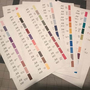 AB (Aurora Borealis) & DAC AB Labels/Stickers spare drill storage
