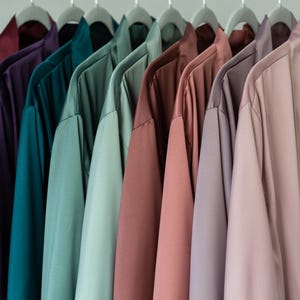 Satin Bridesmaid Robe | Bridal Party Getting Ready Outfit