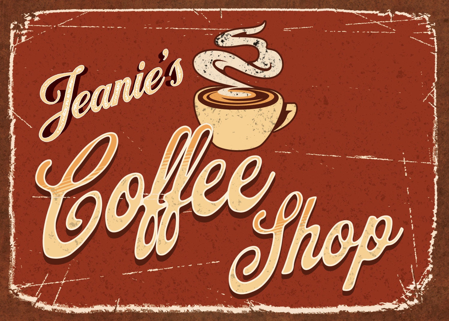 Personalized Coffee Bar Sign