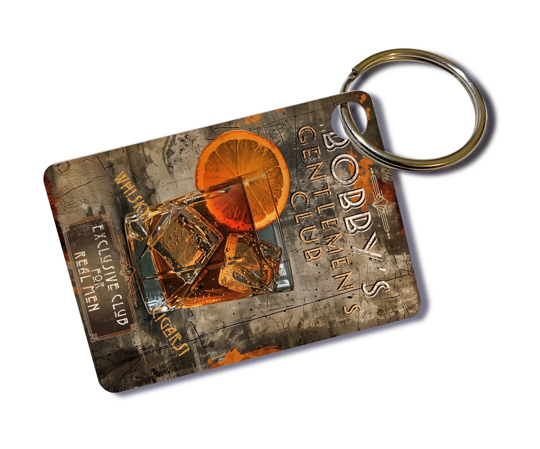Personalized Gentlemen's Club Keychain, Funny Private Club Keychain - Etsy