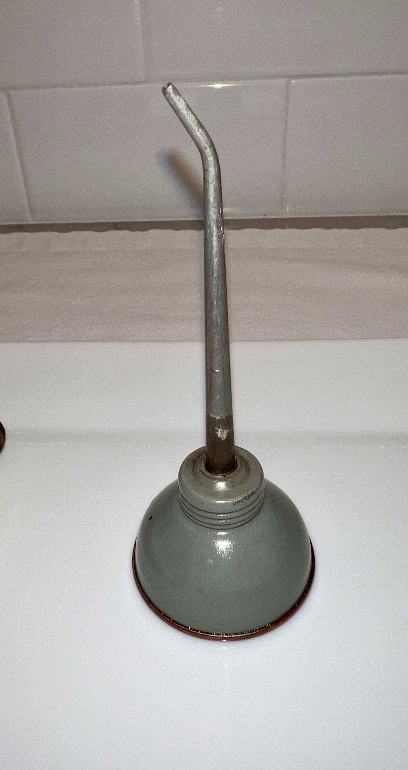 Vintage Thumb Pump Oil Can Vintage 1960s 3 in 1 Household Oil