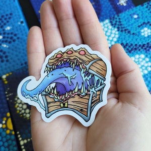 Mimic DND Treasure Chest Monster Sticker
