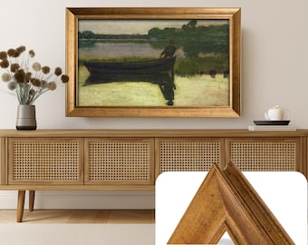 Handmade Modern & Rustic Style Tv Frame - Art Display Frame - Custom TV Frame for Samsung Frame Tv, TCL, Decorative Bezel