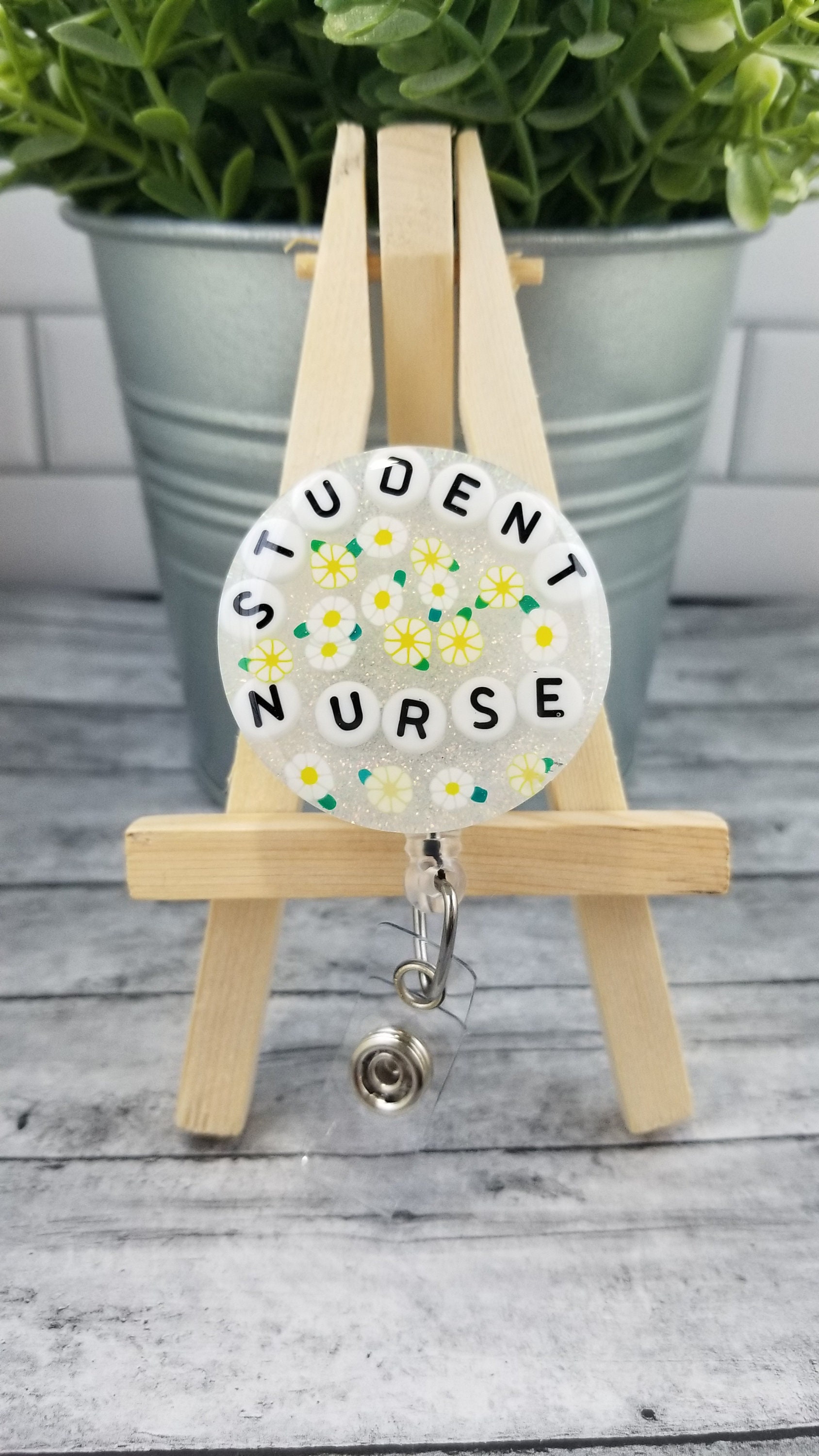 Student Nurse Badge Reel Nursing Student Badge Reel Future Etsy