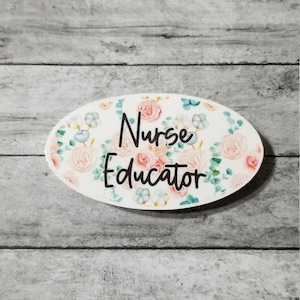 Nurse sticker / Nurse educator / laptop decal / water bottle / Clinical instructor / Nursing Instructor / Nursing School / Nursing student