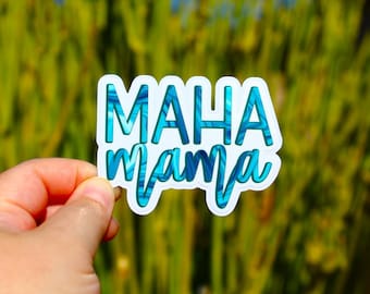 MAHA Mama Sticker for Make America Healthy Again, Trump, RFK, Conservative, Republican, MAGA Mom, Women, laptop, water bottle, notebook