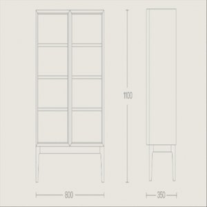 Massivholzmöbel moderne leichte Luxus-Essseite Schrank | Etsy