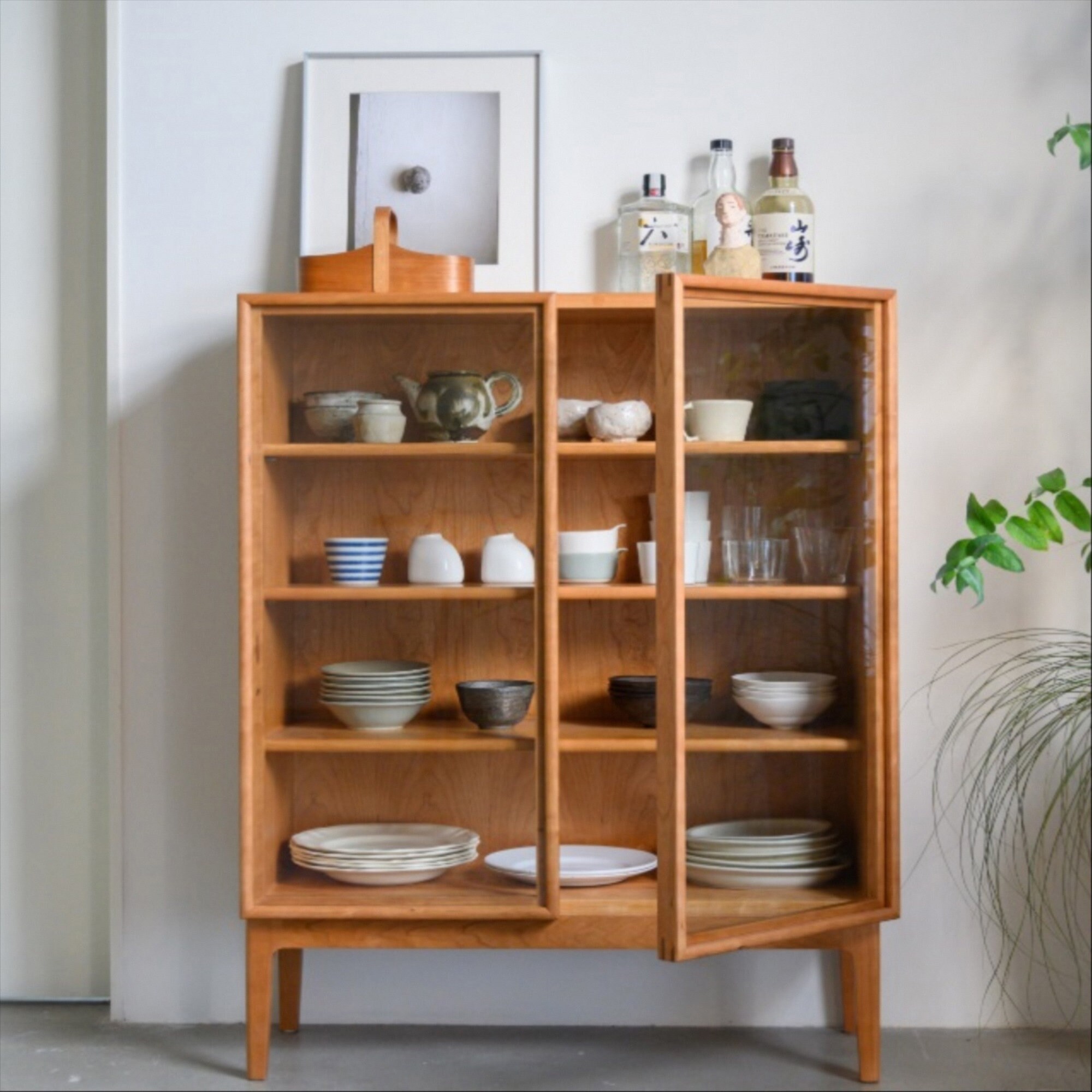 Massivholzmöbel moderne leichte Luxus-Essseite Schrank | Etsy