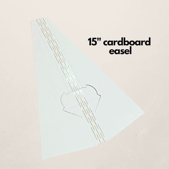 15 Cardboard Easel for Signs and Standees, Pack of 5 