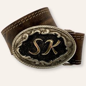 Personalized belt - personal belt - gift idea for men - personalize belt buckle