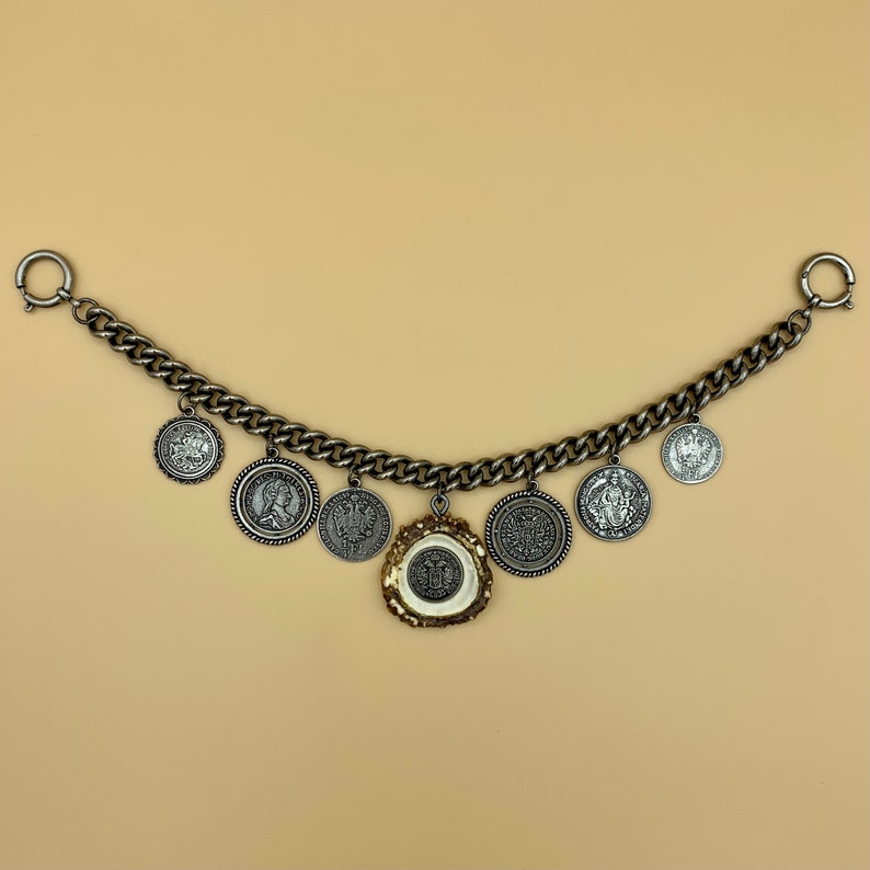 Charivari Benedikt necklace for your lederhosen Oktoberfest traditional costume jewelry necklace Oktoberfest image 1