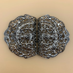 Apron buckle no.2 - Dirndl buckle - Belt buckle - Traditional costume buckle - LARP