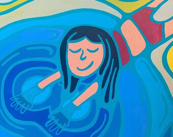 Ocean - Acrylic on canvas