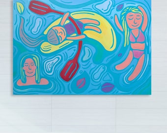 Summer - 36 in x 24 in