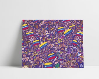 Venezuela - Print 10x8 in